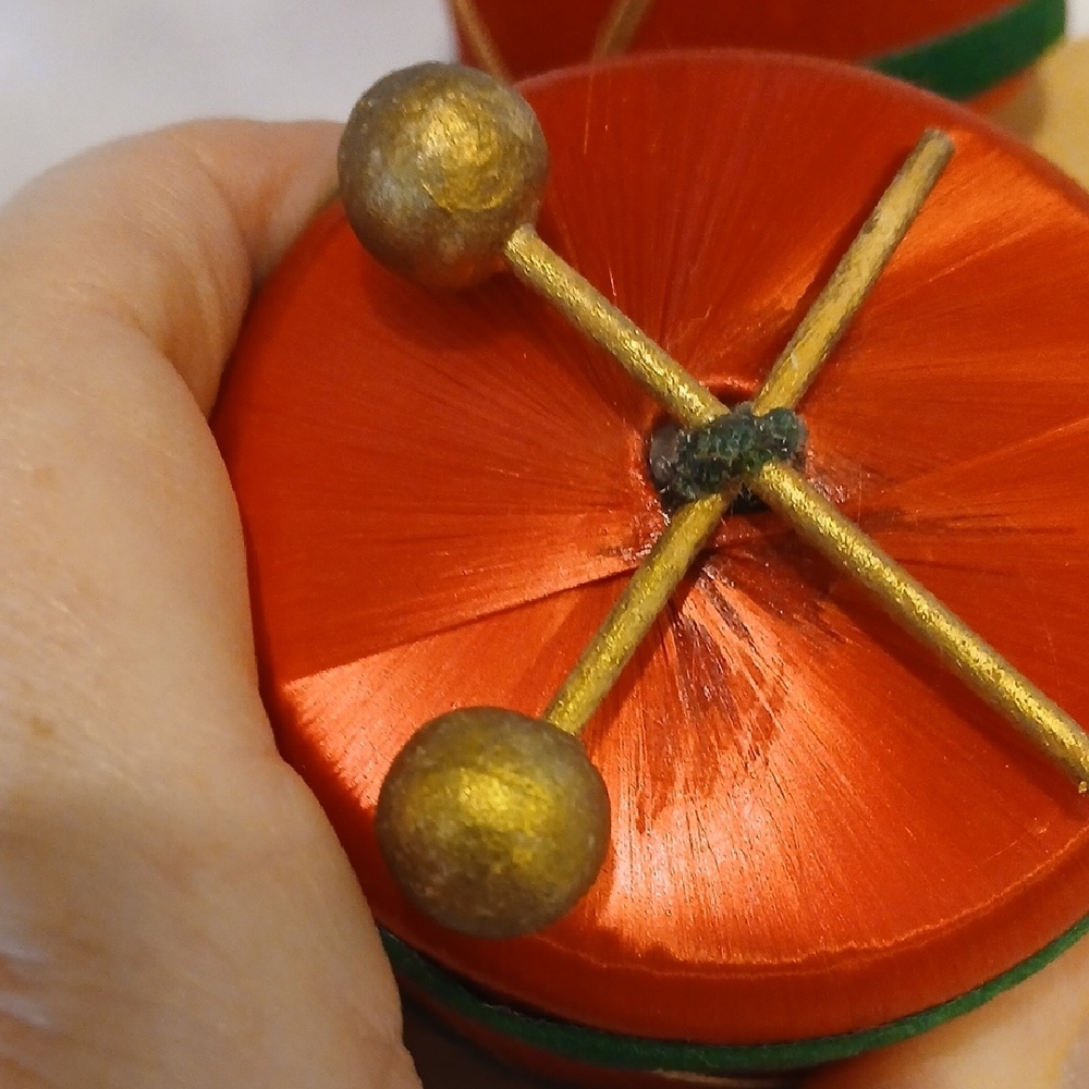 Vintage Christmas Drum Ornaments - Picture 15 of 15